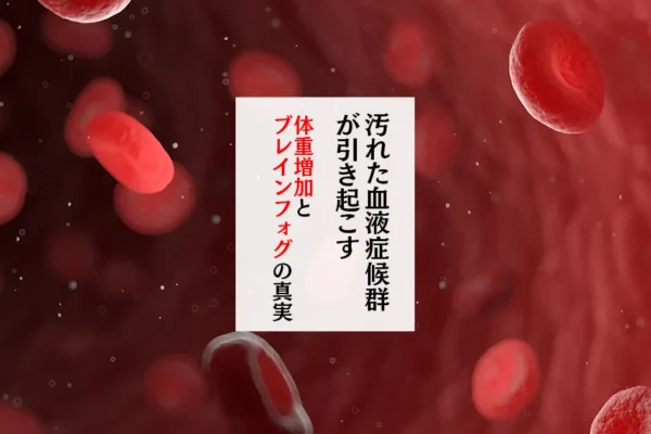 汚れた血液症候群が引き起こす 体重増加とブレインフォグの真実