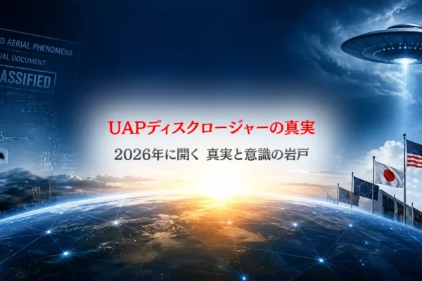 UAPディスクロージャーの真実｜2026年に開く真実と意識の岩戸