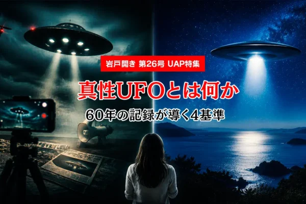 【UAP特集】「真性UFO」とは何か|60年の目撃記録が導き出した4つの判定基準