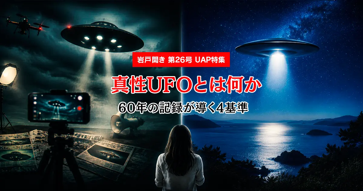【UAP特集】「真性UFO」とは何か|60年の目撃記録が導き出した4つの判定基準